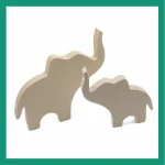 elephant shape from mdf