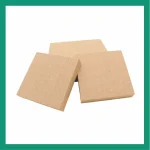 three pcs square mdf