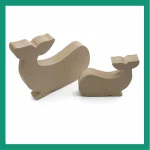 whale from mdf material