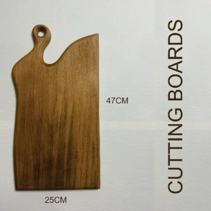 cutting board with on sharp edge