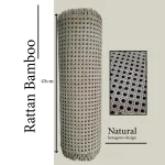 natural Rattan bamboo mesh small size