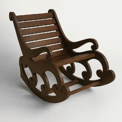 rocker dark brown for kids