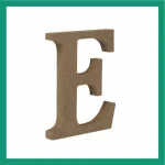 letter E