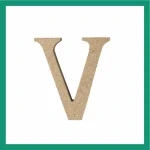 letter V