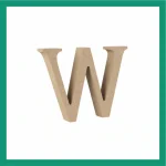 letter W