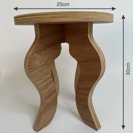 plywood small side table