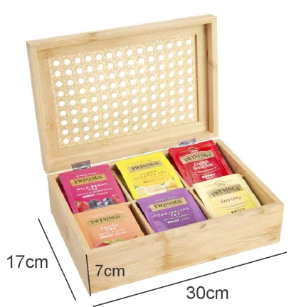 bamboo mesh tea box