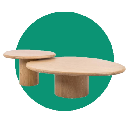 round short coffee table