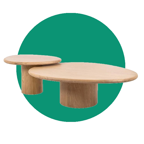 round short coffee table