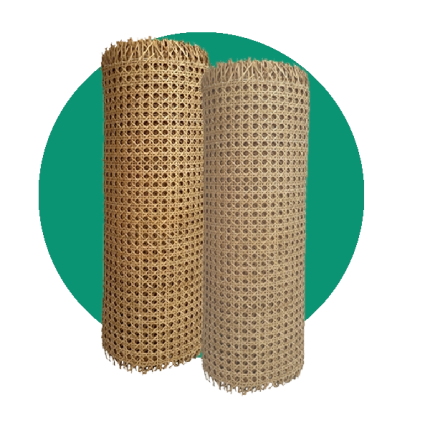 Rattan bamboo roll