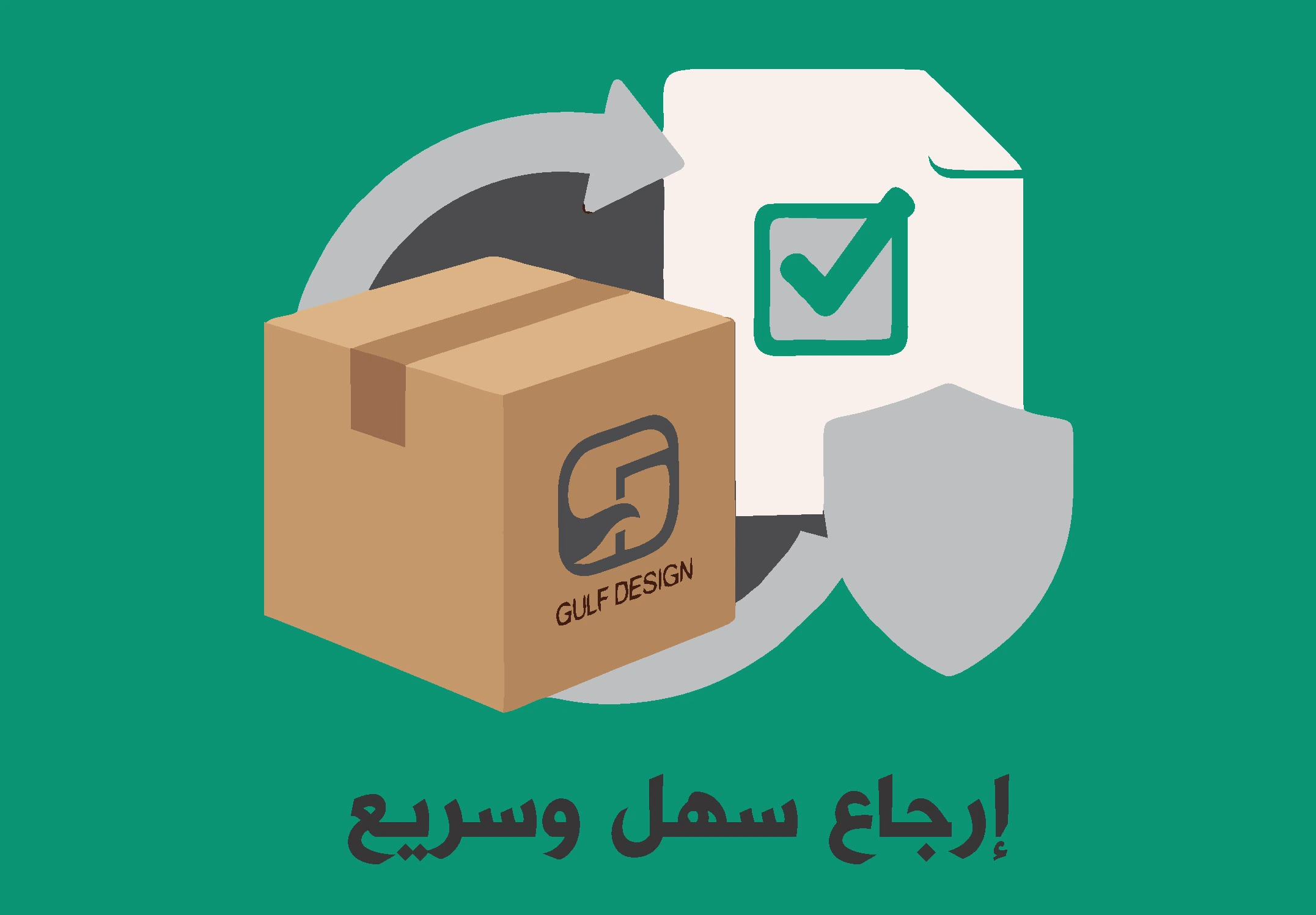return policy in Arabic language