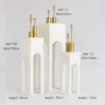 Elegant Arch Pedestal Stands