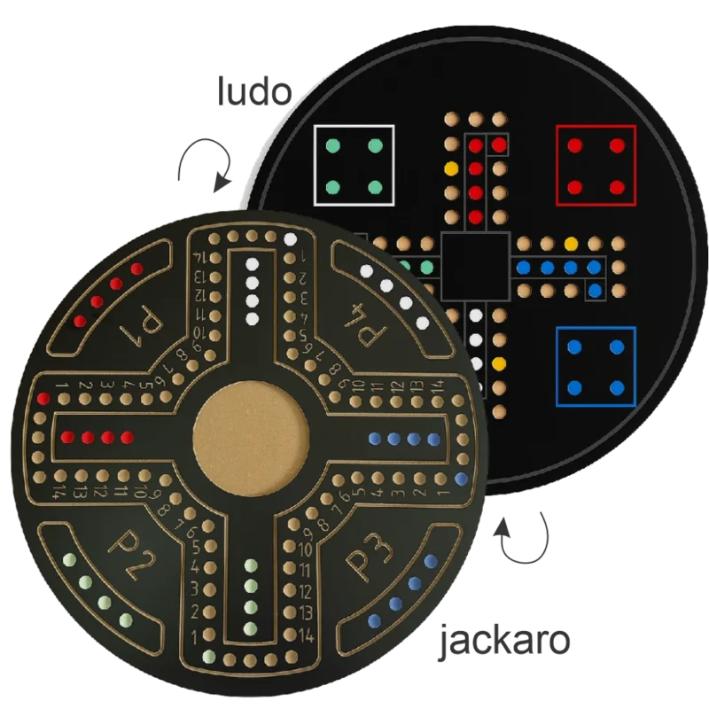 ludo and jackaroo mix