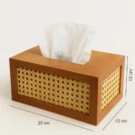 rattan mesh tissue box