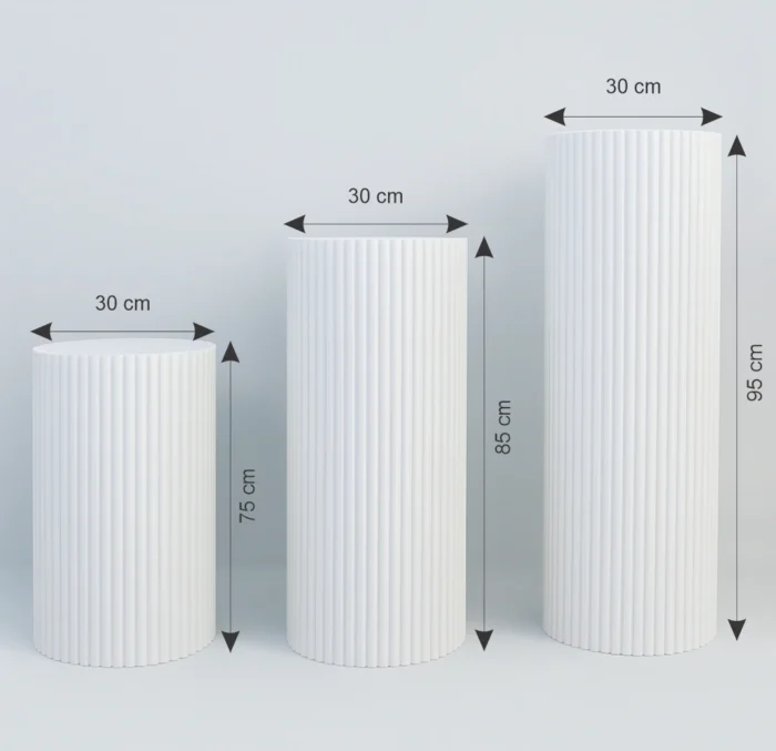 three size event table