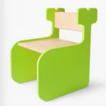 green kids chair