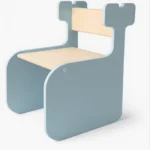 light navy kids chair