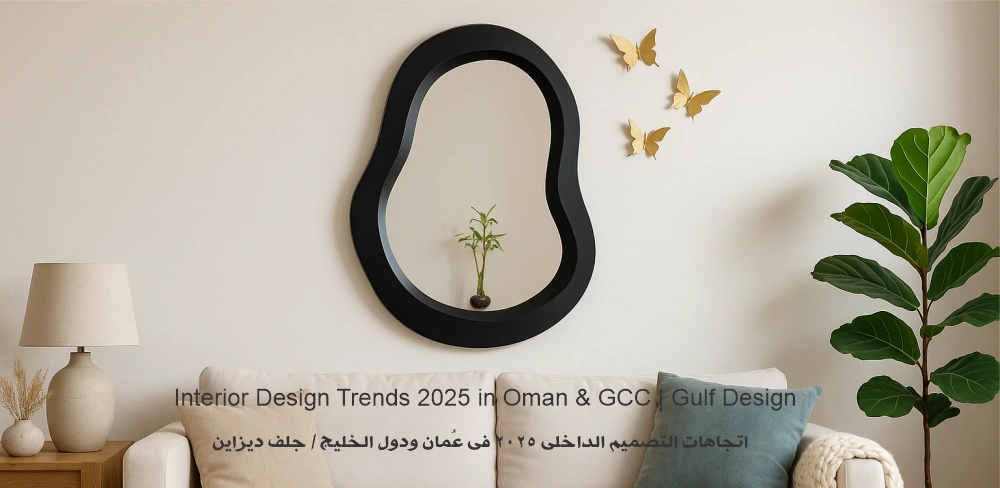 ترندات التصميم الداخلي ٢٠٢٥ عمان
