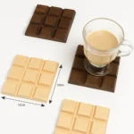 Chocolate Wooden Coaster