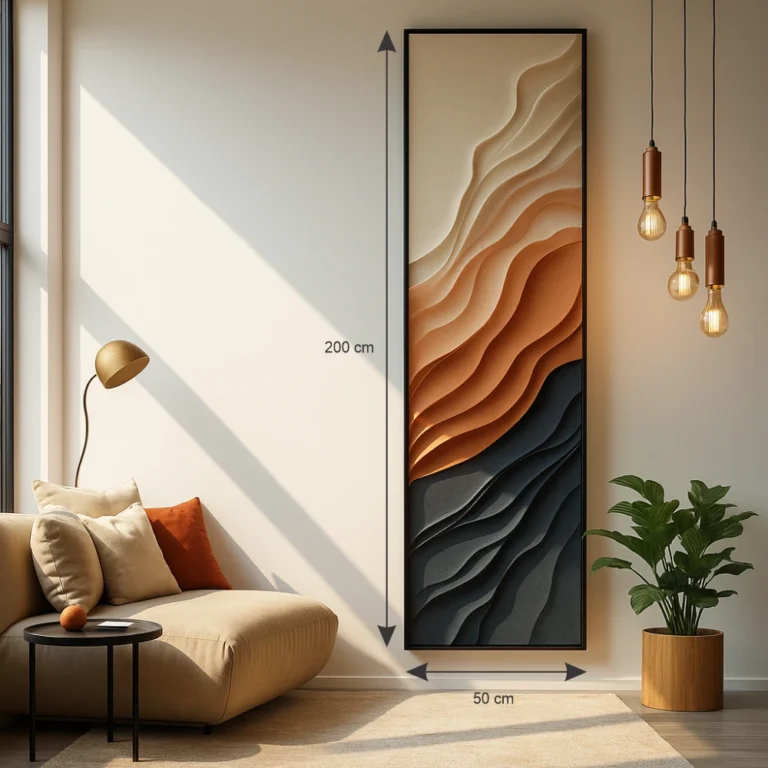 wavy decoration canvas